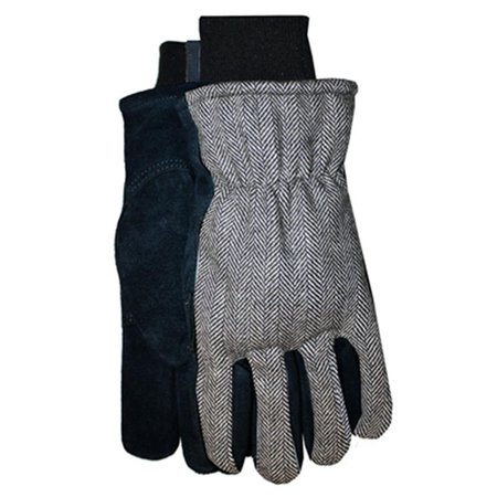 MIDWEST QUALITY GLOVES Ladies Wool Back Glove; Medium 255839